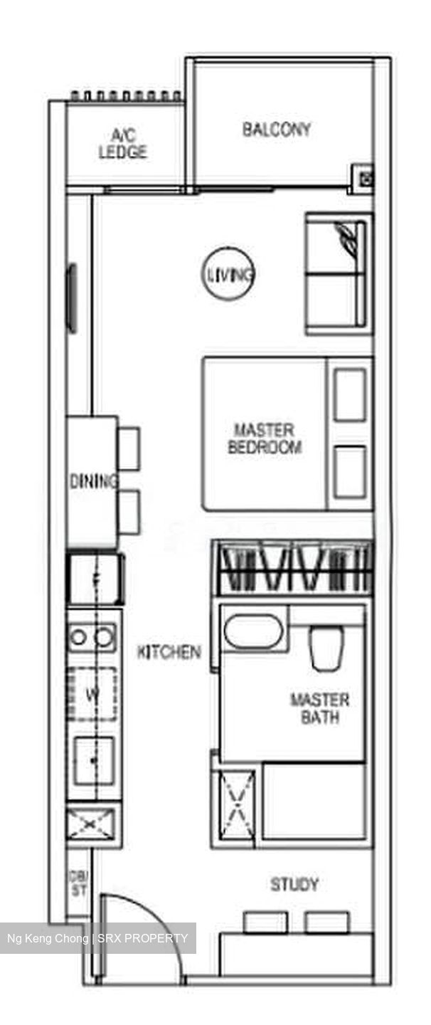 The Poiz Residences (D13), Apartment #594290461